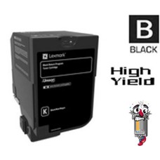 Lexmark 74C1SK0 Black Laser Toner Cartridge Premium Compatible