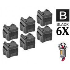 Xerox 108R00727 6 Pack Black Solid Inkjet Sticks TekTronix Premium Compatible