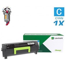 Genuine Lexmark 20N20C0 Cyan Laser Toner Cartridge