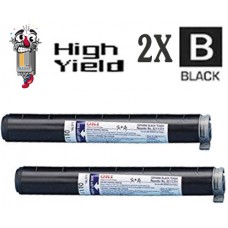 2 PACK Okidata 52111701 Type 6 Black combo Laser Toner Cartridge