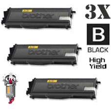 3 PACK Brother TN360 High Yield combo Laser Toner Cartridges Premium Compatible