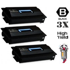 3 PACK Kyocera Mita TK70 combo Laser Toner Cartridge Premium Compatible