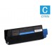 Okidata 43034803 Type C6 Cyan Laser Toner Cartridge Premium Compatible