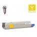 Genuine Okidata 43837125 Yellow Toner Cartridge