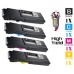 4 PACK Dell 593-BBB combo Laser Toner Cartridges Premium Compatible