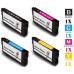 4 PACK Epson T812XL High Yield combo Ink Cartridges Remanufactured