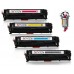 4 PACK Hewlett Packard HP125A combo Laser Toner Cartridges Premium Compatible