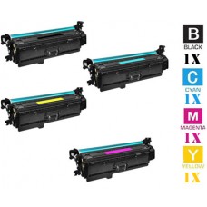 4 PACK Hewlett Packard HP201X combo Laser Toner Cartridges Premium Compatible