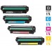 4 PACK Hewlett Packard HP507A combo Laser Toner Cartridges Premium Compatible