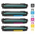 4 PACK Hewlett Packard HP656X High Yield combo Laser Toner Cartridges Premium Compatible