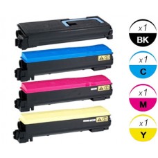 4 PACK Kyocera Mita TK572 combo Laser Toner Cartridge Premium Compatible