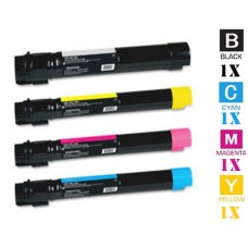 4 PACK Lexmark X950X Extra High Yield Toner Cartridges Premium Compatible