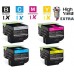 4 PACK Lexmark 701X Extra High Yield Toner Cartridges Premium Compatible