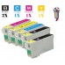 5 PACK Epson T288XL High Yield combo Ink Cartridges Remanufactured
