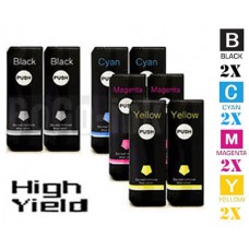8 PACK Epson T676XL High Yield combo Ink Cartridges Remanufactured