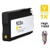Hewlett Packard HP933XL CN056AN High Yield Yellow Inkjet Cartridge Remanufactured