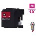 Brother LC105M Super High Yield Magenta Inkjet Cartridge Remanufactured