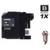 Brother LC109BK Super Black High Yield Inkjet Cartridge Remanufactured