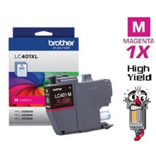 Genuine Brother LC401XL Magenta High Yield Ink Cartridge