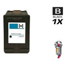 Hewlett Packard HP62 Black Inkjet Cartridge Remanufactured