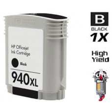 Hewlett Packard C4906AN HP940XL High Yield Black Inkjet Cartridge Remanufactured