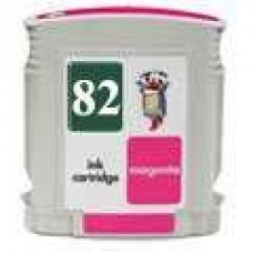 Hewlett Packard HP82 C4912A Magenta Inkjet Cartridge Remanufactured