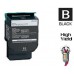 Lexmark C544X2K Extra High Yield Black Laser Toner Cartridge Premium Compatible