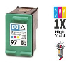 Hewlett Packard C9363WN HP97 Tri-Color Inkjet Cartridge Remanufactured