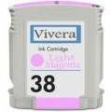 Hewlett Packard Vivera C9419A HP38 Light Magenta Inkjet Cartridge Remanufactured