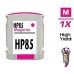Hewlett Packard HP85 C9426A Magenta Inkjet Cartridge Remanufactured