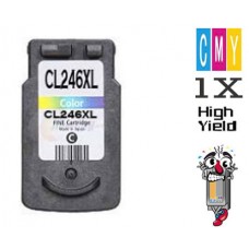 Canon CL246XL High Yield Color Inkjet Cartridge Remanufactured