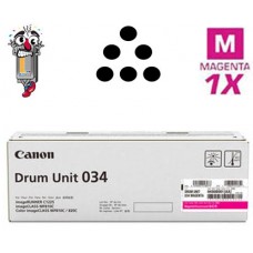 Genuine Canon 034 Magenta Drum Unit Cartridge