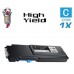 Dell 593-BCBE G7P4G High Yield Cyan Laser Toner Cartridge Premium Compatible