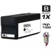 Hewlett Packard HP950XL CN045AN High Yield Black Inkjet Cartridge Remanufactured