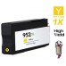 Hewlett Packard L0S64AN HP952XL High Yield Yellow Inkjet Cartridge Remanufactured