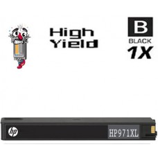 Hewlett Packard CN625AM HP970XL High Yield Black Inkjet Cartridge Remanufactured