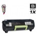 Lexmark 62D1X00 Black Laser Toner Cartridge Premium Compatible