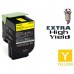 Lexmark 70C1XY0 Extra High Yield Yellow Laser Toner Cartridge Premium Compatible