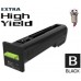 Genuine Lexmark 72K1XK0 Extra High Yield Black Laser Toner Cartridge