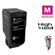 Lexmark 74C1SM0 Magenta Laser Toner Cartridge Premium Compatible