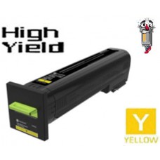 Genuine Lexmark 82K1HY0 High Yield Yellow Laser Toner Cartridge