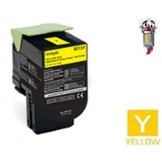 Genuine Lexmark C231HY0 Yellow High Yield Toner Cartridge