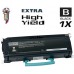 Lexmark X463X11G Extra High Yield Black Laser Toner Cartridge Premium Compatible