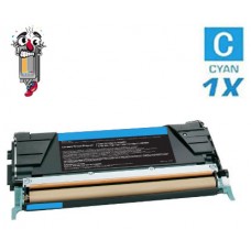 Lexmark X748H1CG High Yield Cyan Laser Toner Cartridge Premium Compatible