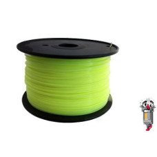 Luminious Green 1.75mm 1kg ABS Filament for 3D Printers (Glow in the Dark) Luminious Green 1.75mm 1kg ABS Filament for 3D Printers (Glow in the Dark)
