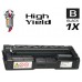 Ricoh 406475 High Yield Black Laser Toner Cartridge Premium Compatible