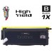 Brother TN570 High Yield Black Laser Toner Cartridge Premium Compatible
