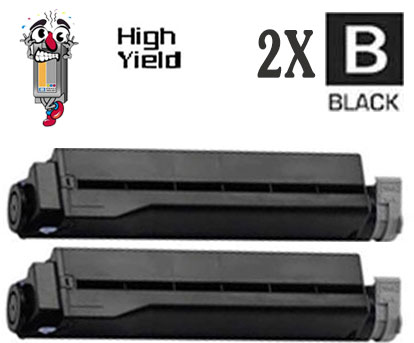 2 Pack Okidata 41331701 Type 8 Black Laser Toner Cartridge