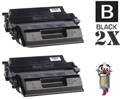 2 Pack Okidata 52113701 Black Laser Toner Cartridge