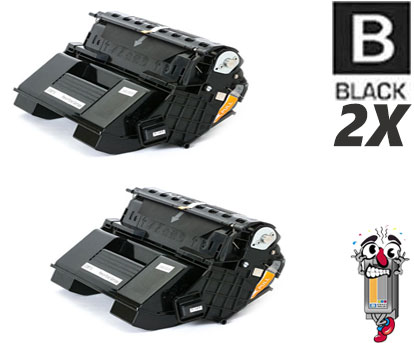 2 Pack Okidata 52123601 Black Laser Toner Cartridge